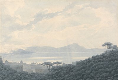 The Bay of Naples from Capodimonte, Italy by John Robert Cozens